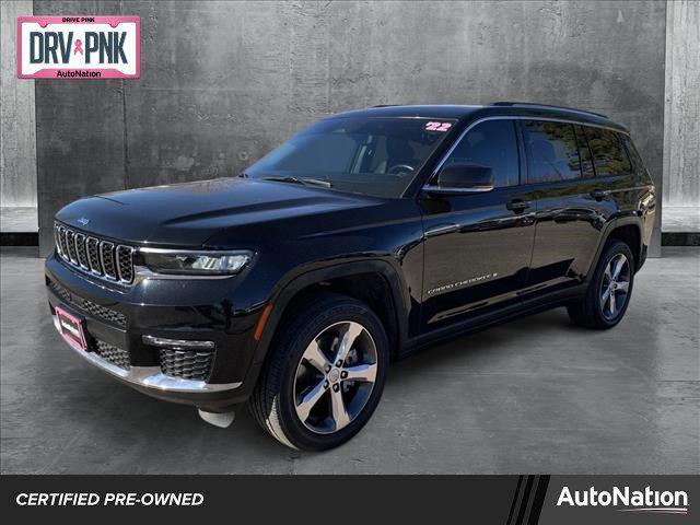 used 2022 Jeep Grand Cherokee L car, priced at $34,299