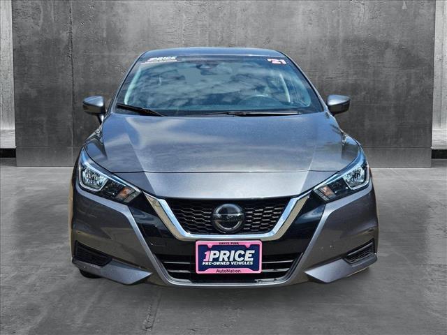 used 2021 Nissan Versa car, priced at $14,028