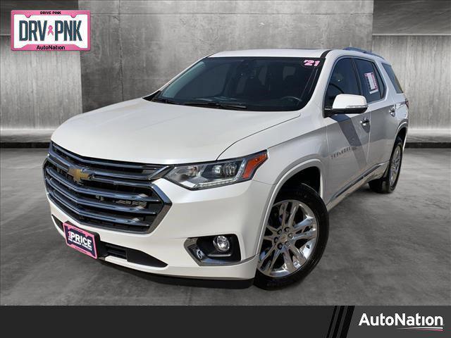 used 2021 Chevrolet Traverse car, priced at $37,699