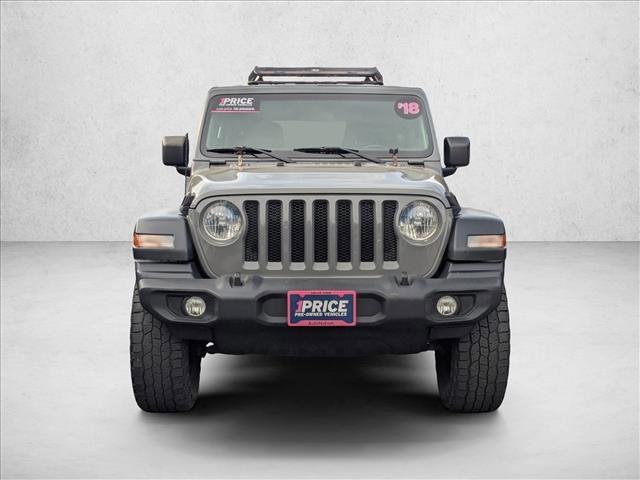 used 2018 Jeep Wrangler Unlimited car, priced at $21,000