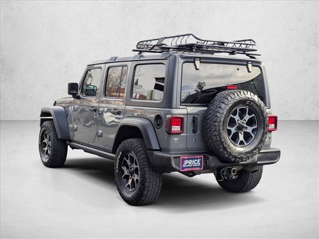 used 2018 Jeep Wrangler Unlimited car, priced at $21,000