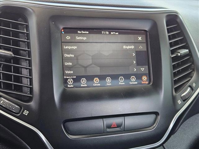 used 2019 Jeep Cherokee car, priced at $13,999