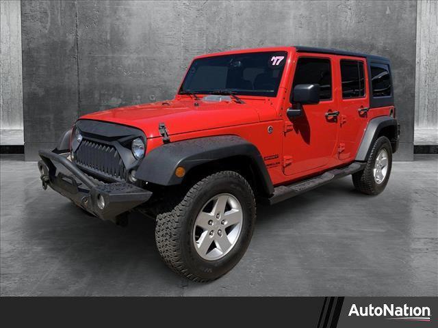 used 2017 Jeep Wrangler Unlimited car, priced at $20,965