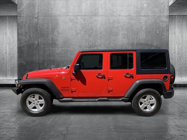 used 2017 Jeep Wrangler Unlimited car, priced at $20,920