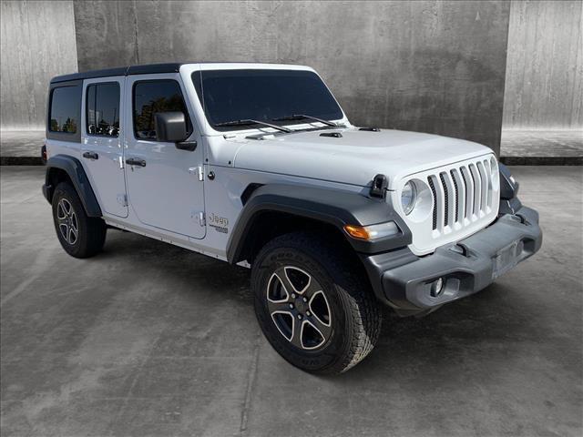 used 2020 Jeep Wrangler Unlimited car, priced at $24,399