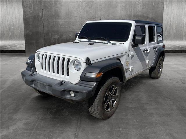 used 2020 Jeep Wrangler Unlimited car, priced at $24,399