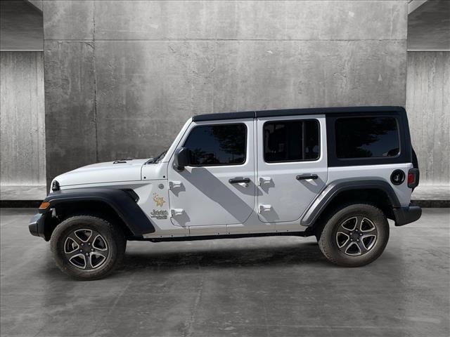 used 2020 Jeep Wrangler Unlimited car, priced at $24,399