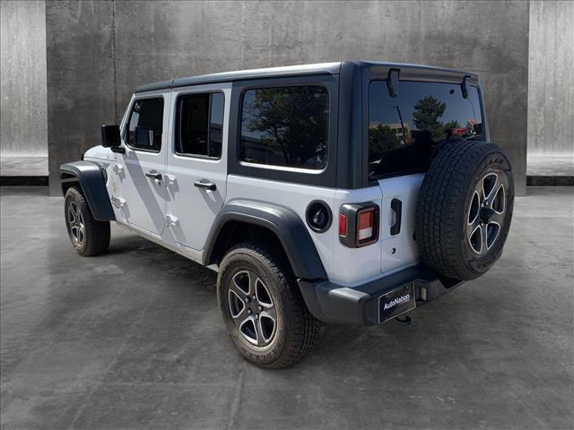 used 2020 Jeep Wrangler Unlimited car, priced at $24,399