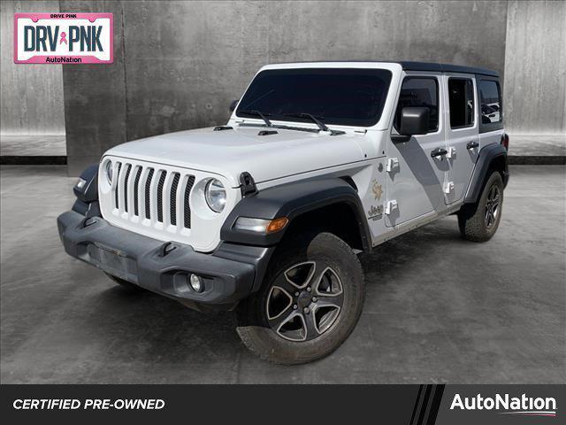 used 2020 Jeep Wrangler Unlimited car, priced at $25,399