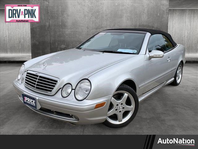 used 2002 Mercedes-Benz CLK-Class car, priced at $9,888