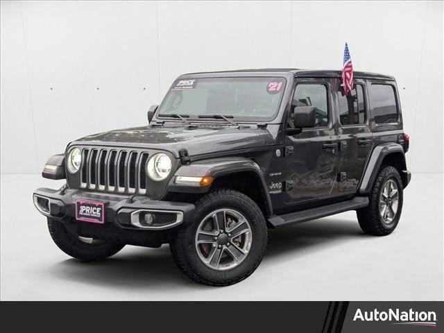used 2021 Jeep Wrangler Unlimited car, priced at $35,000
