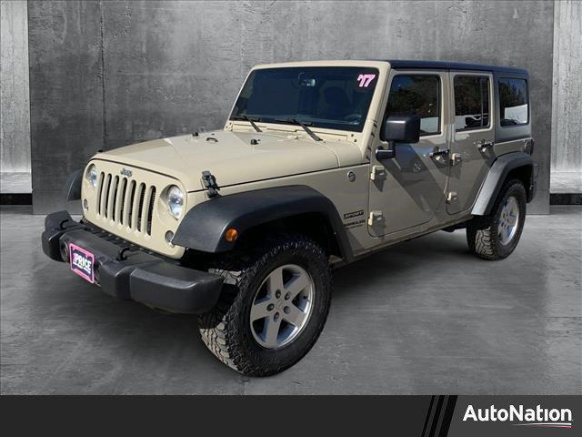 used 2017 Jeep Wrangler Unlimited car, priced at $22,775