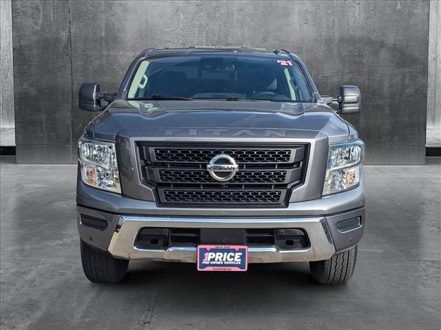 used 2021 Nissan Titan car, priced at $35,890