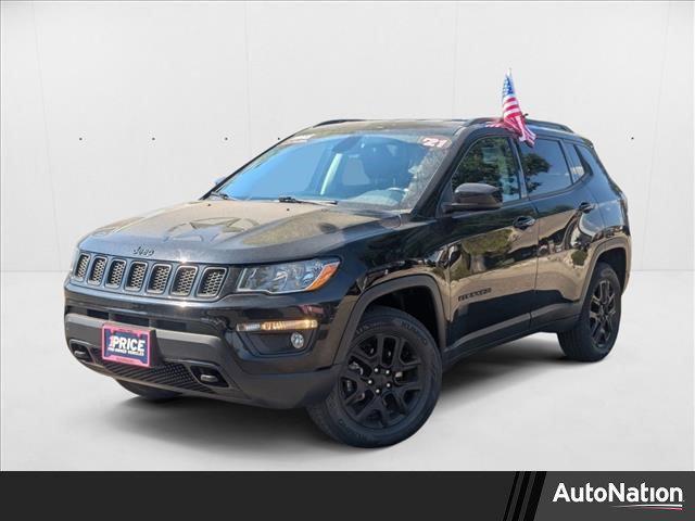 used 2021 Jeep Compass car, priced at $20,199