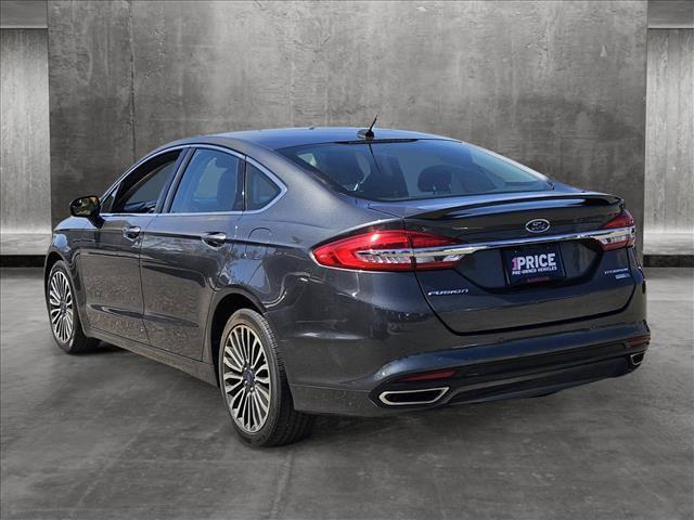 used 2018 Ford Fusion car, priced at $16,687