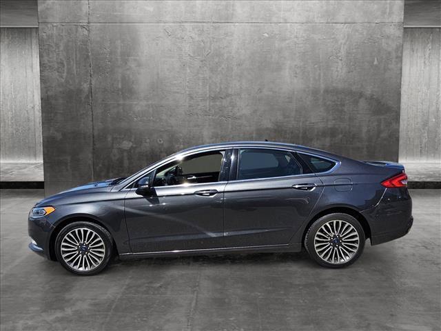 used 2018 Ford Fusion car, priced at $16,187