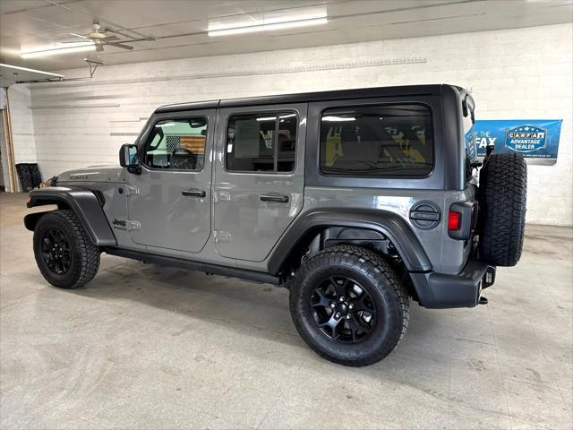 used 2021 Jeep Wrangler car, priced at $29,900