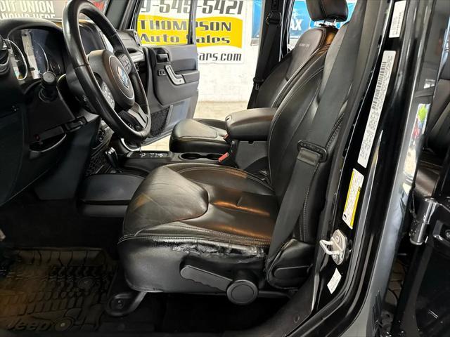 used 2015 Jeep Wrangler Unlimited car, priced at $19,900