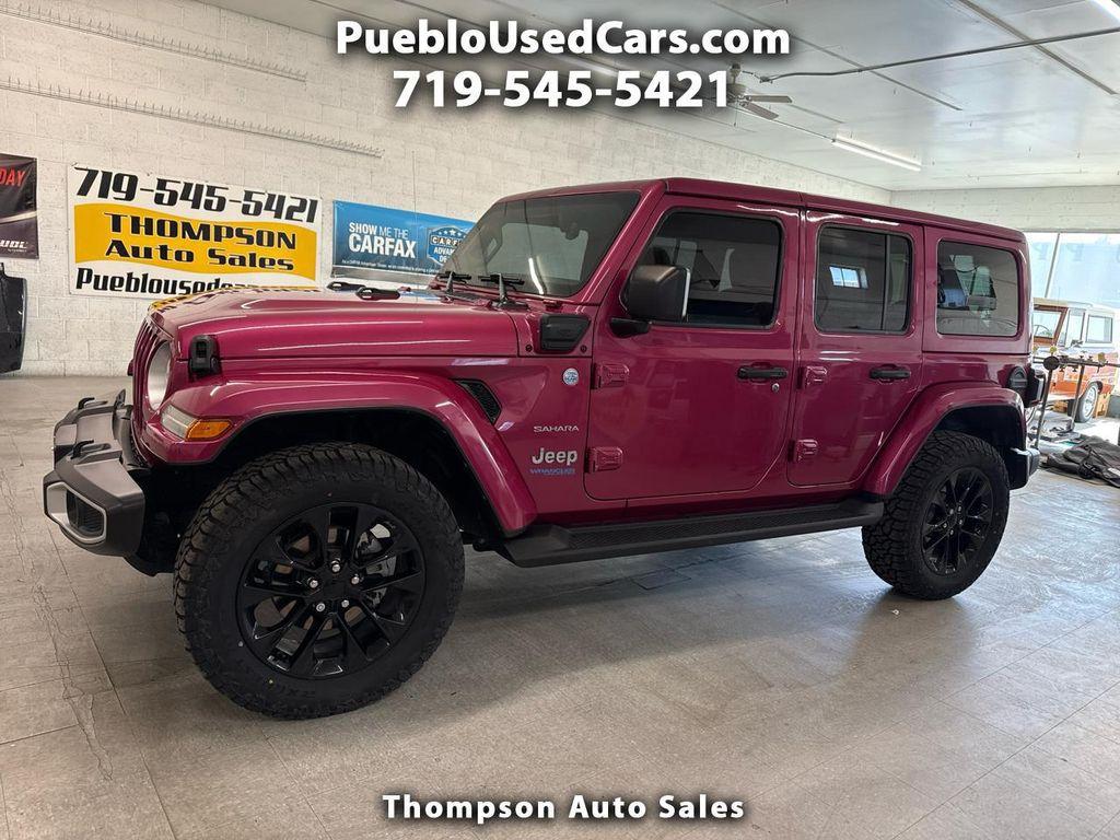 used 2021 Jeep Wrangler Unlimited 4xe car, priced at $28,900
