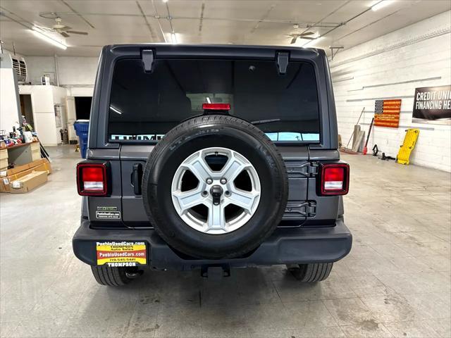 used 2021 Jeep Wrangler Unlimited car, priced at $28,900