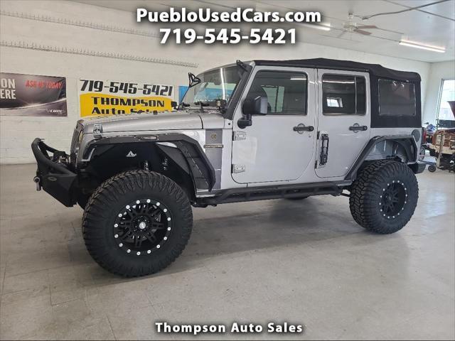 used 2016 Jeep Wrangler Unlimited car, priced at $19,900