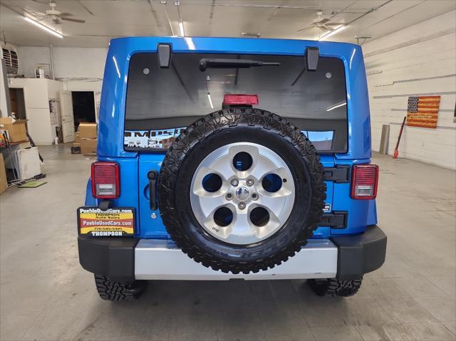 used 2015 Jeep Wrangler Unlimited car, priced at $22,900