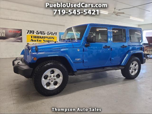 used 2015 Jeep Wrangler Unlimited car, priced at $22,900