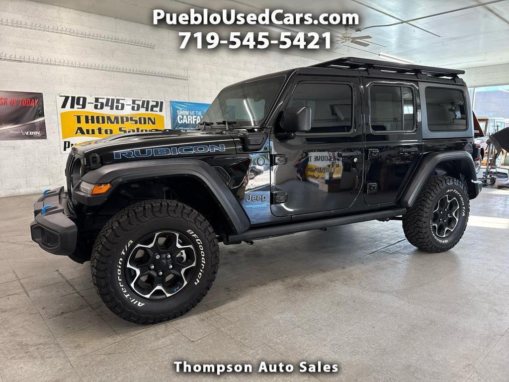 used 2022 Jeep Wrangler Unlimited 4xe car, priced at $29,900