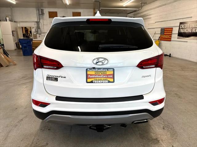 used 2018 Hyundai Santa Fe Sport car, priced at $14,900