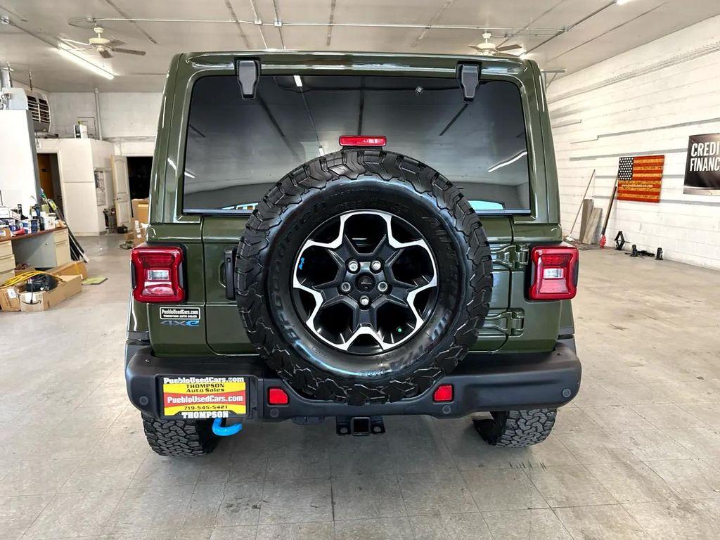 used 2022 Jeep Wrangler Unlimited 4xe car, priced at $39,900