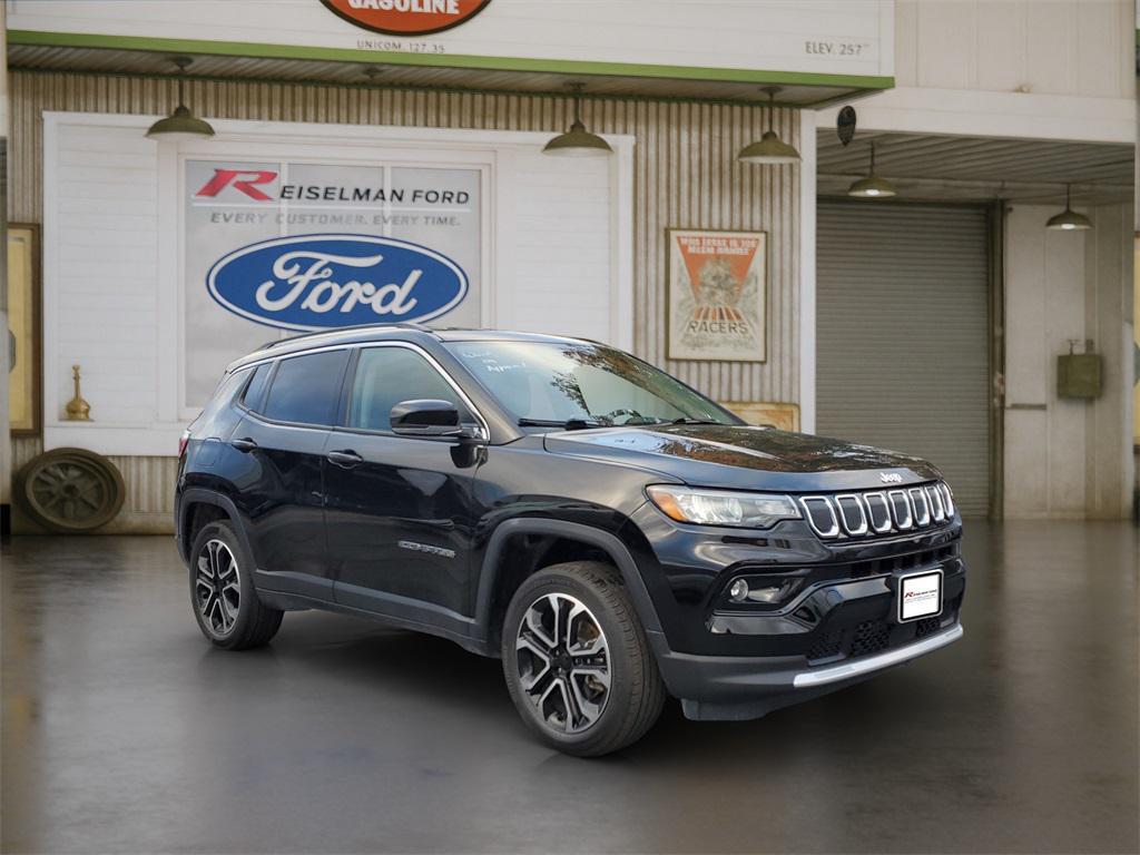 used 2022 Jeep Compass car, priced at $22,859