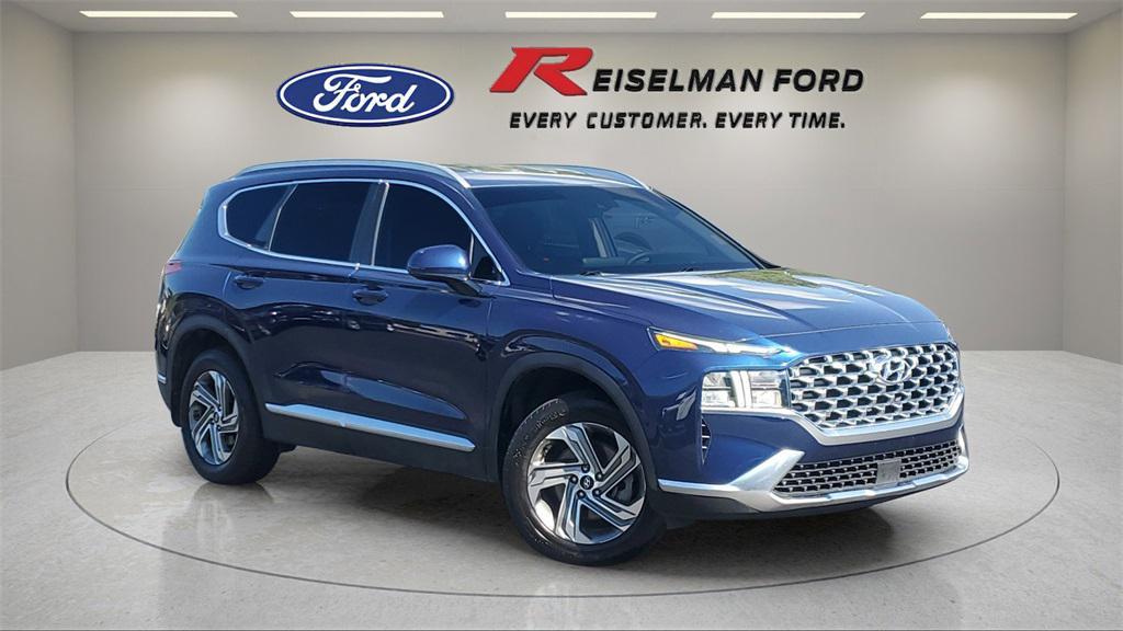 used 2022 Hyundai Santa Fe car, priced at $16,690