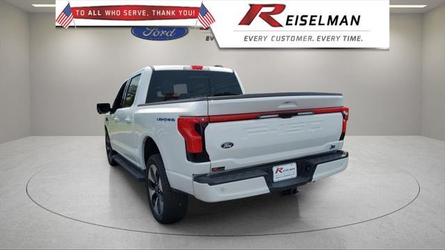 new 2025 Ford F-150 Lightning car, priced at $82,933