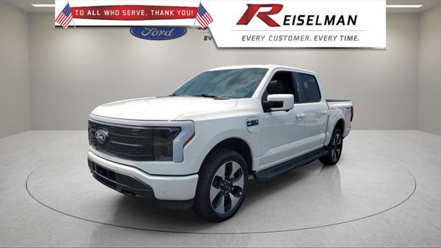 new 2025 Ford F-150 Lightning car, priced at $82,933