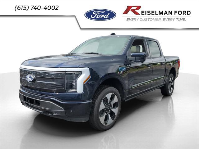 new 2025 Ford F-150 Lightning car, priced at $77,641
