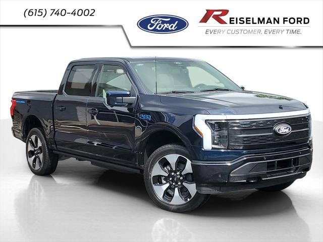 new 2025 Ford F-150 Lightning car, priced at $77,641