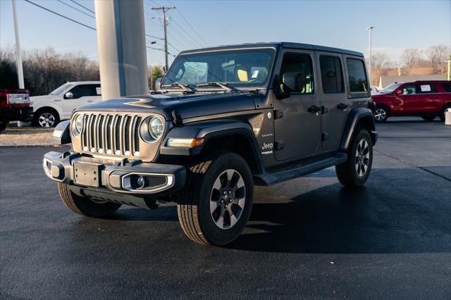 used 2018 Jeep Wrangler Unlimited car, priced at $28,147