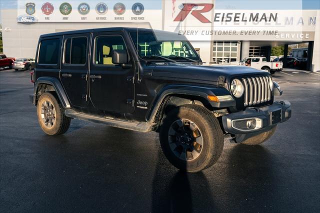 used 2018 Jeep Wrangler Unlimited car, priced at $28,447