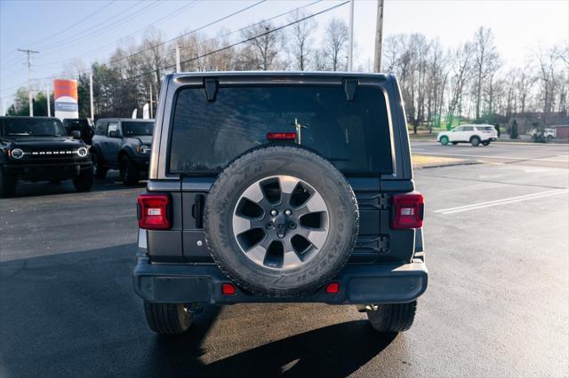 used 2018 Jeep Wrangler Unlimited car, priced at $28,147