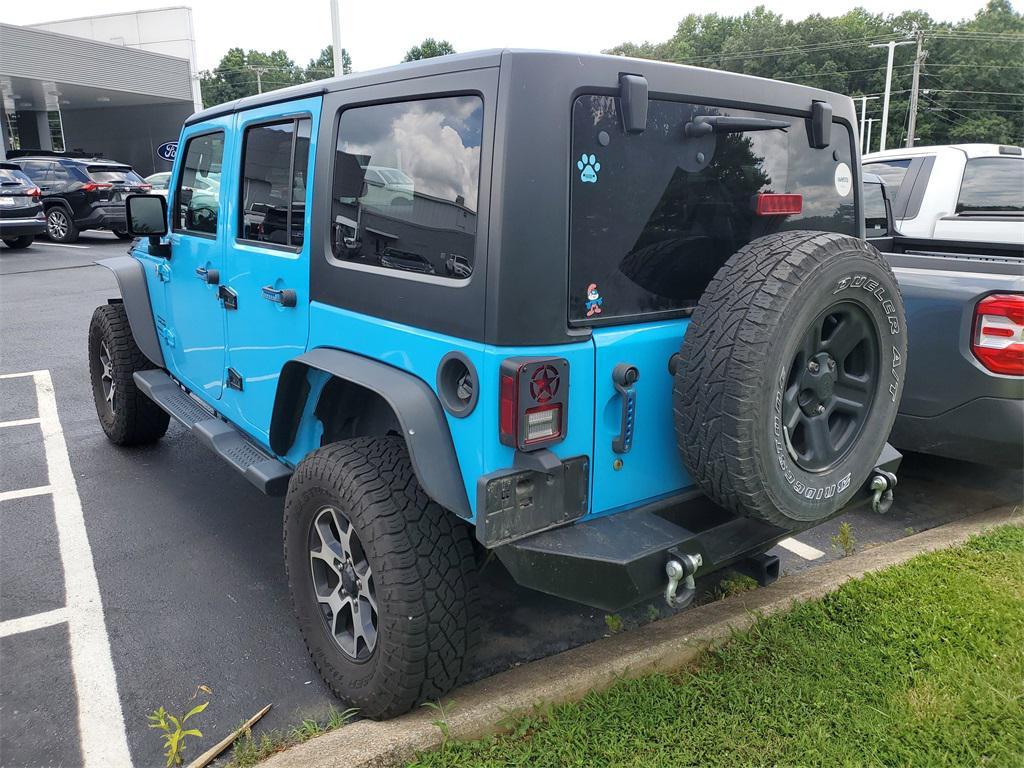 used 2018 Jeep Wrangler JK Unlimited car, priced at $20,263