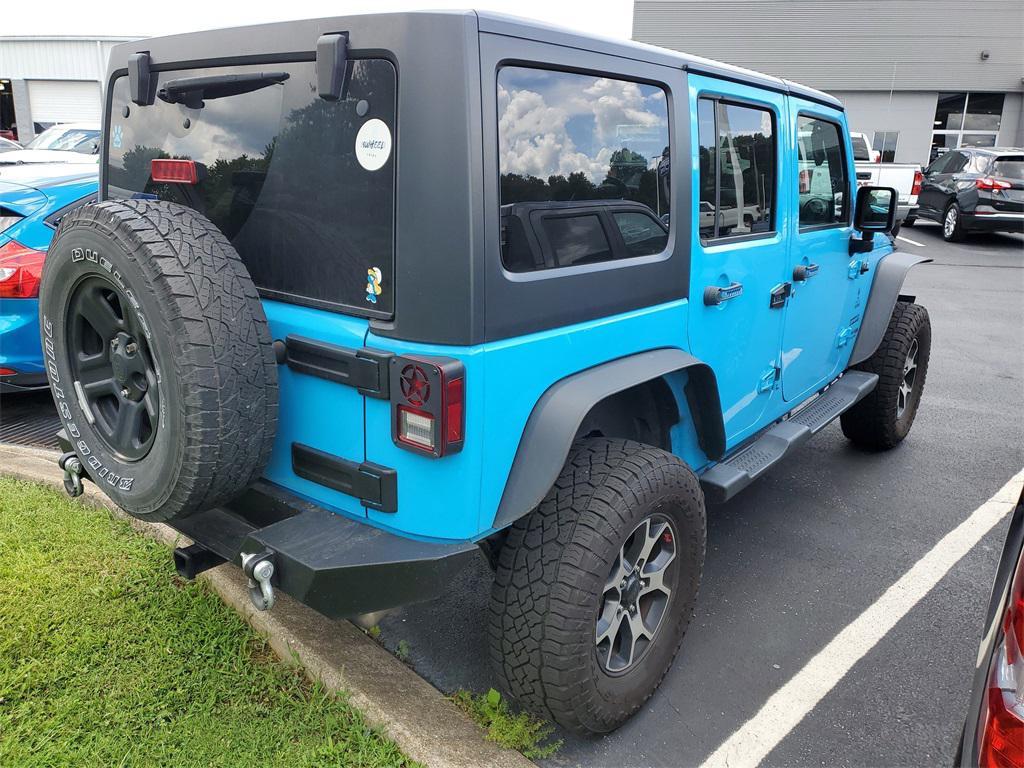 used 2018 Jeep Wrangler JK Unlimited car, priced at $20,263