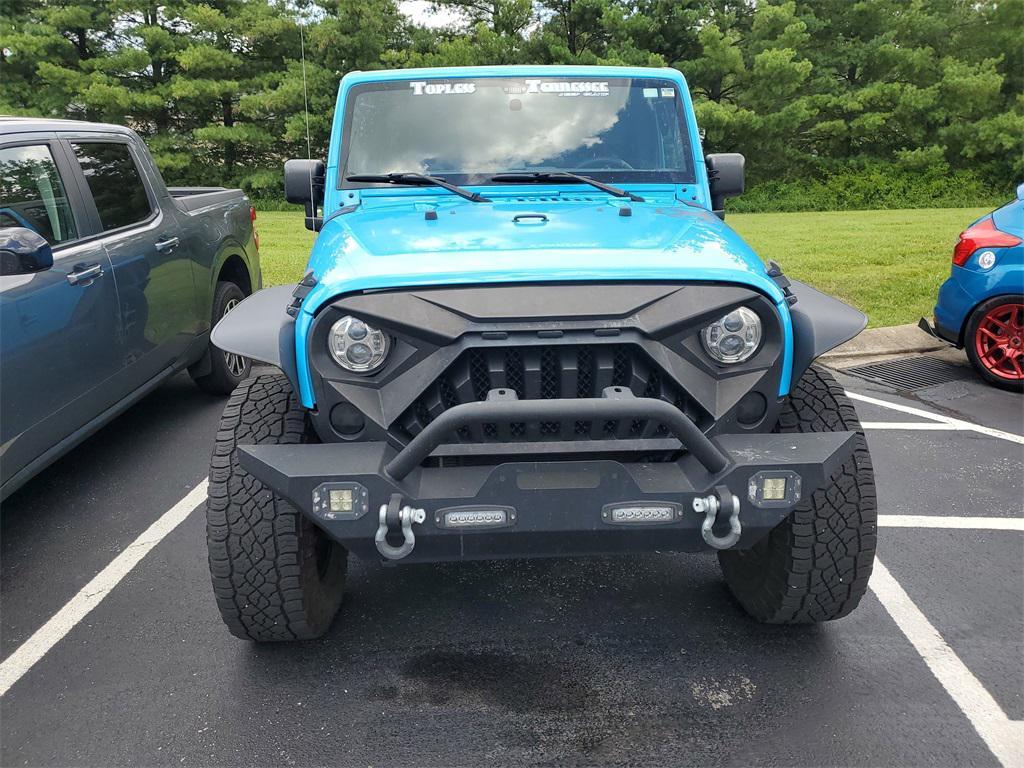 used 2018 Jeep Wrangler JK Unlimited car, priced at $20,263