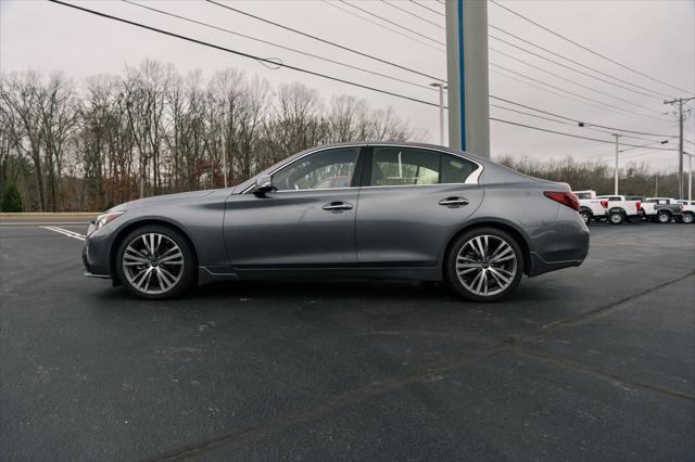 used 2022 INFINITI Q50 car, priced at $29,690