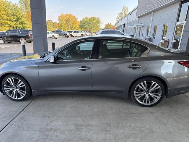 used 2022 INFINITI Q50 car, priced at $31,772