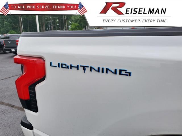 new 2025 Ford F-150 Lightning car, priced at $82,837