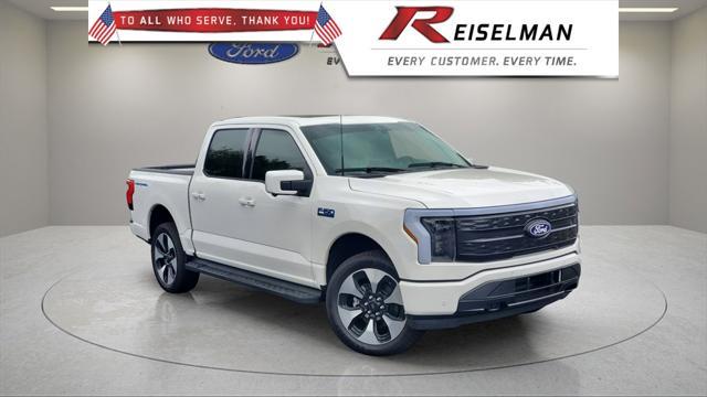 new 2025 Ford F-150 Lightning car, priced at $82,837