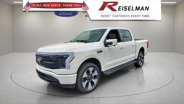 new 2025 Ford F-150 Lightning car, priced at $82,837