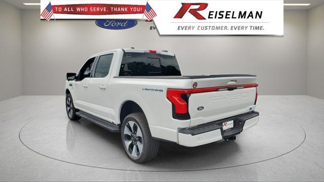 new 2025 Ford F-150 Lightning car, priced at $82,837