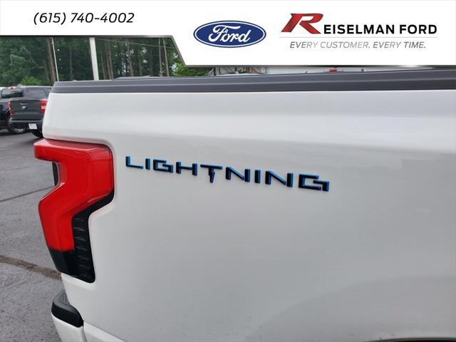 new 2025 Ford F-150 Lightning car, priced at $76,687