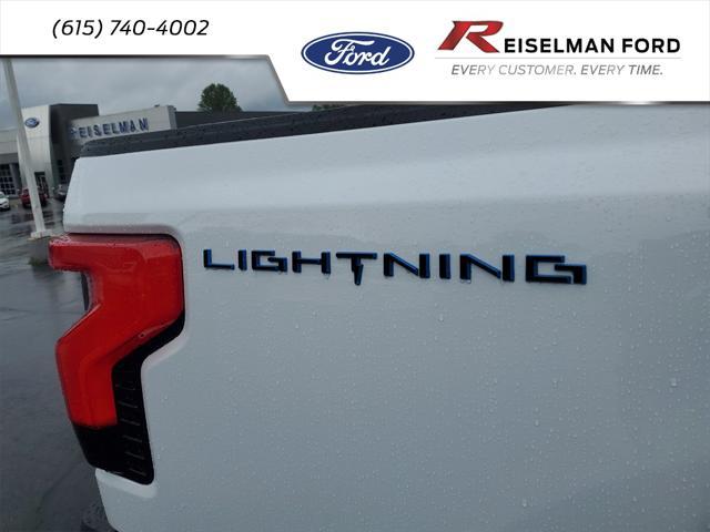 new 2025 Ford F-150 Lightning car, priced at $73,945